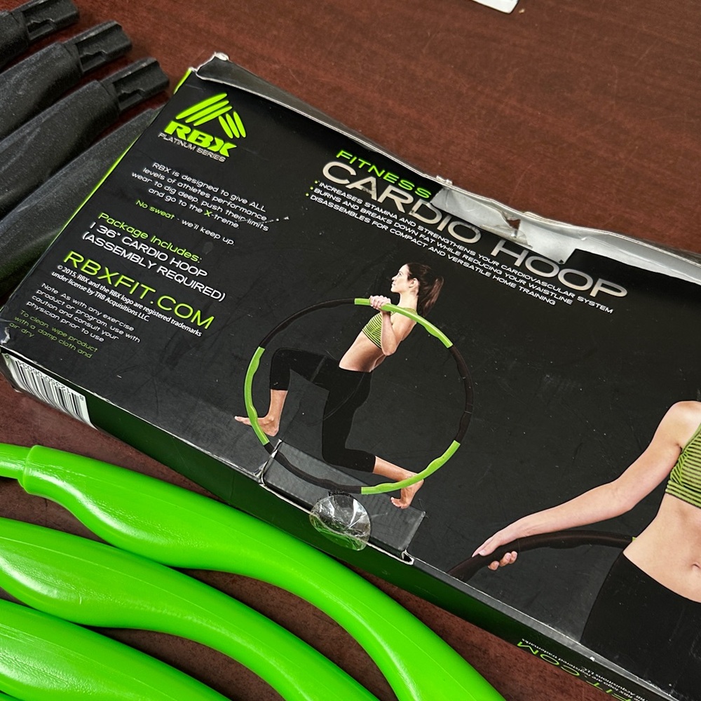 RBX Cardio Hoop in Bright Green